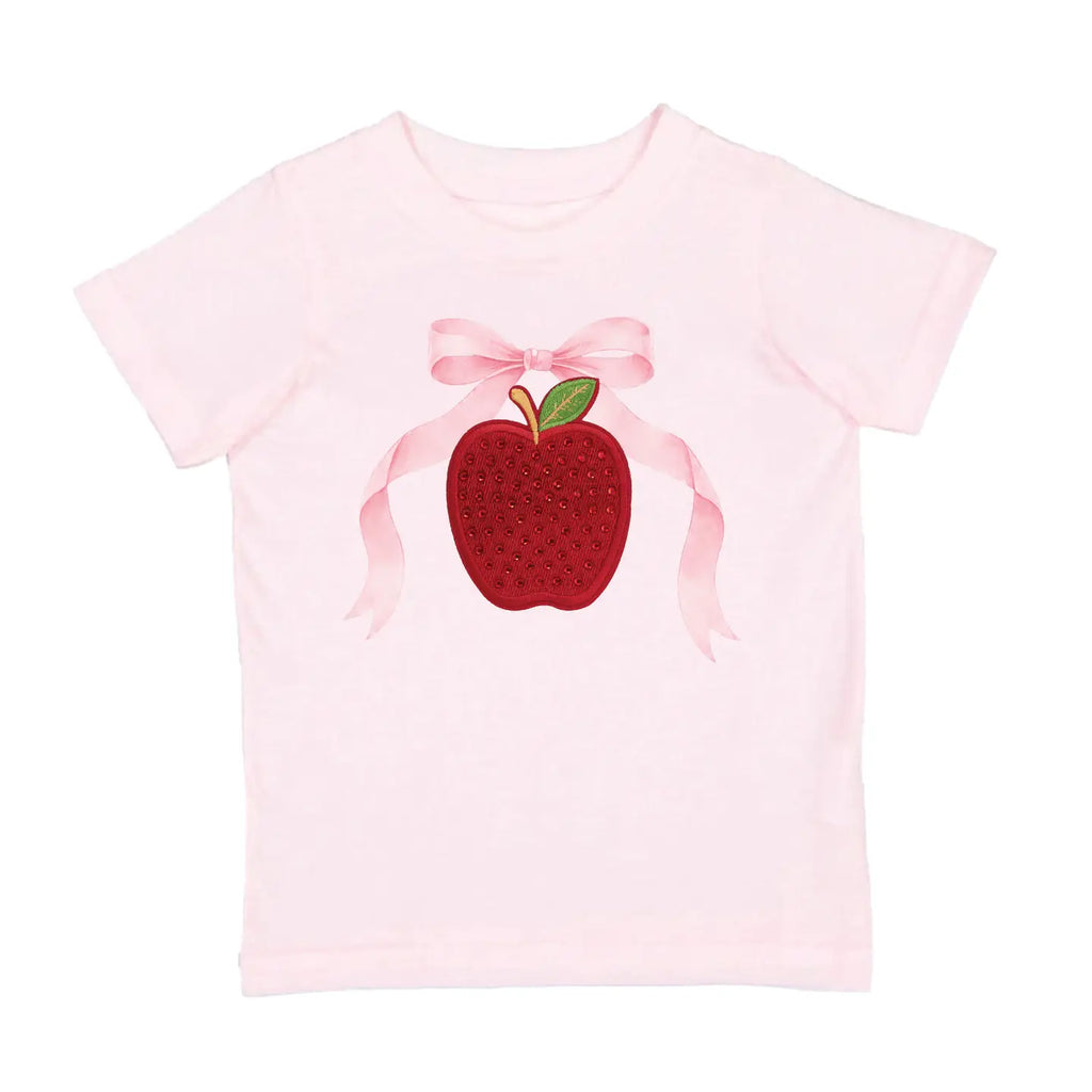 Apple Rhinestone Tee