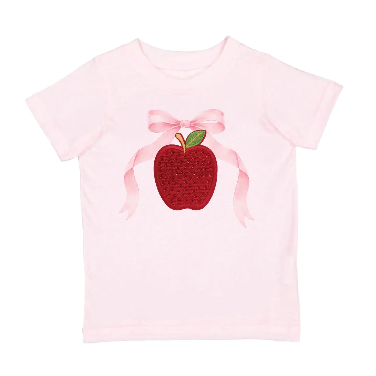 Apple Rhinestone Tee