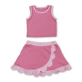 Pink Two-Piece Scalloped Set (Copy) (Copy)