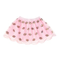 Mini Sequin Football Tutu Skirt