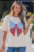 Americana bow tee